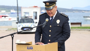 Aliağa'da Türk polis Teşkilatı'nın 181. Yılı kutlandı 