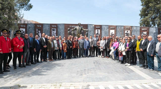 Atatürk'ün Aliağa'ya Gelişinin 92. Yıl Dönümü Törenlerle Kutlandı