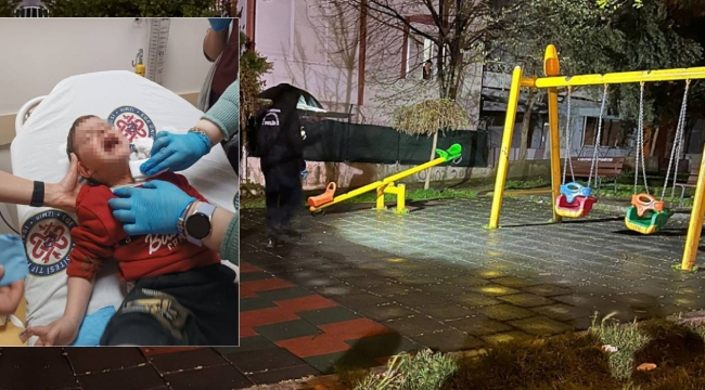 İzmir'de parkta oynayan 2 yaşındaki çocuğa bıçaklı saldırı
