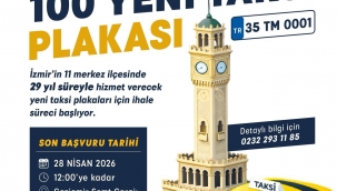 İzmir'in kent merkezine 100 yeni taksi
