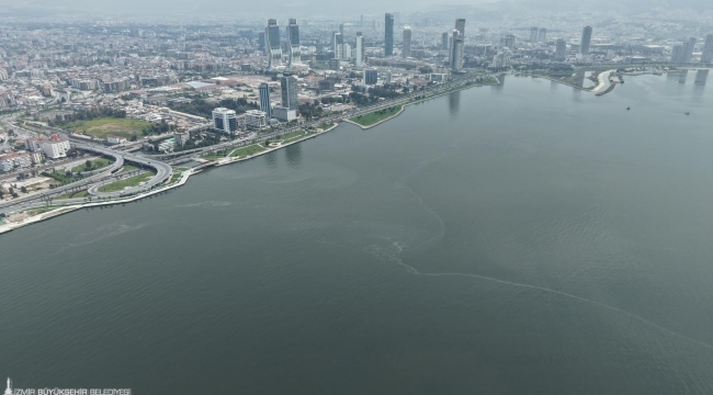 İzmir Körfezi'nde 10. kez dış kaynaklı kirlilik tespit edildi