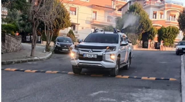Sivrisinek Yoğunluğuna Karşı Aliağa'da Erken İlaçlama 