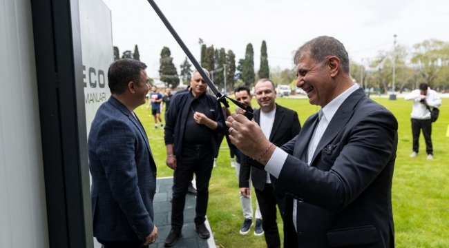 Spor istasyonlarının dördüncüsü Kültürpark'ta açıldı