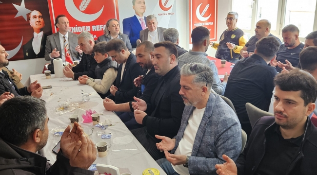Yeniden Refah Partisi Aliağa'da "Dost Meclisi"nde Buluştu