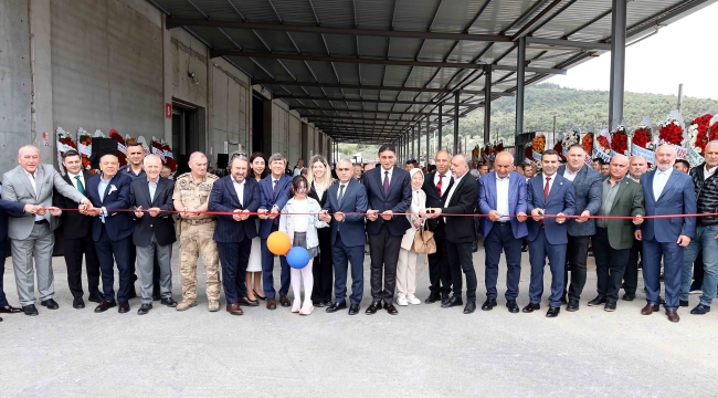 Aliağa 35 milyon dolar yatırımla kurulan antrepoya kavuştu