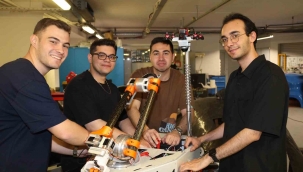 Gençlerden yerli ve milli 'bomba imha robotu'