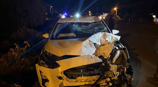 Tire'de otomobil ile çarpışan motosikletin sürücüsü hayatını kaybetti