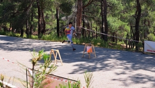 Aliağalı oryantiring sporcusu Eymen Vatansever milli takımda