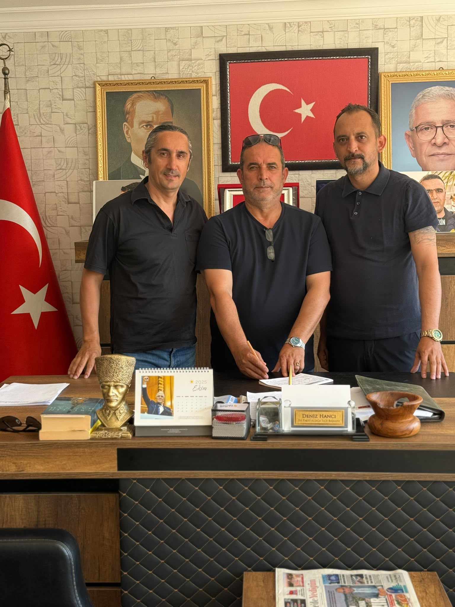 Eski Anahtar Parti İlçe Başkanı Hakan Erkekaslan İYİ Parti'ye Katıldı