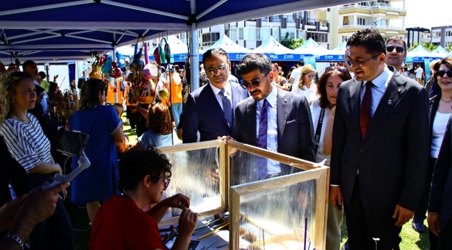  Hayat Boyu Öğrenme İl Sergisi Aliağa'da Açıldı
