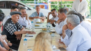 Hizmet rotasını en uzak ilçeden çizdi