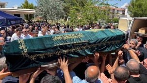 Irmak öğretmene acı veda