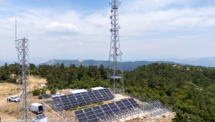 İzmir'in kritik haberleşme altyapısına güneş enerjili güvence