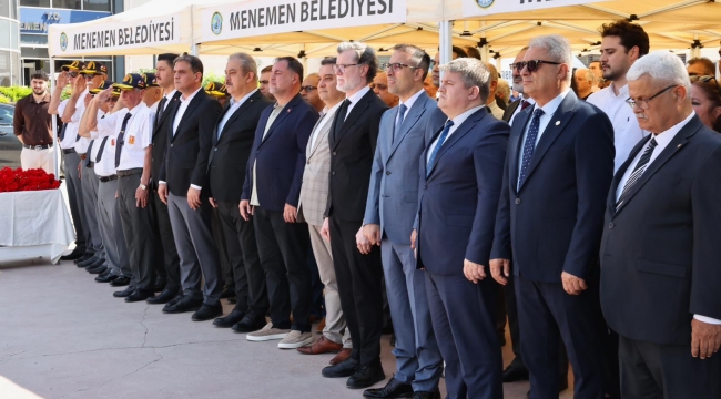  Menemenliler Şehit Kemal Bey'i unutmadı 