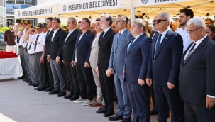 Menemenliler Şehit Kemal Bey'i unutmadı