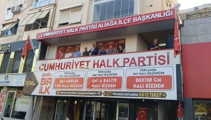 Aliağa'da CHP'den toplu istifa. Baba Ocağına Veda Edip Yeni Parti'ye Katıldılar