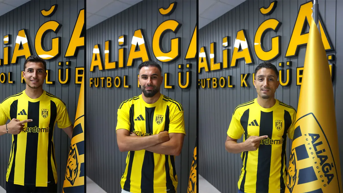 Aliağa FK, Selim Ilgaz, Mustafa Yıldırım ve Caner Cavlan'ı renklerine bağladı