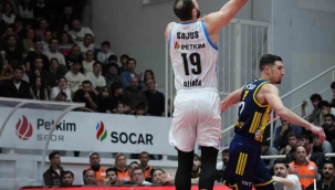 Aliağa Petkimspor'da Martynas Sajus ile yollar ayrıldı