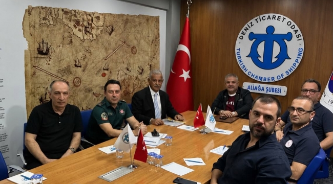 İMEAK DTO Aliağa ev sahipliğinde 'Gemi Geri Dönüşüm' toplantısı