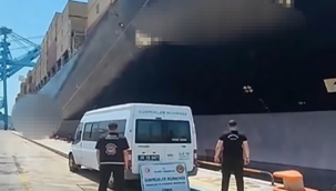 İzmir'de gemide yaklaşık 200 ton kaçak akaryakıt ele geçirildi