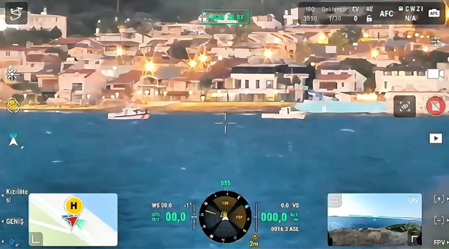 İzmir'de yasa dışı trol avcılığına dron'lu suçüstü