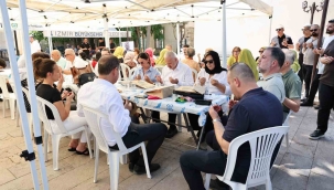 Menemen'de merhum Başkan Şahin dualarla anıldı